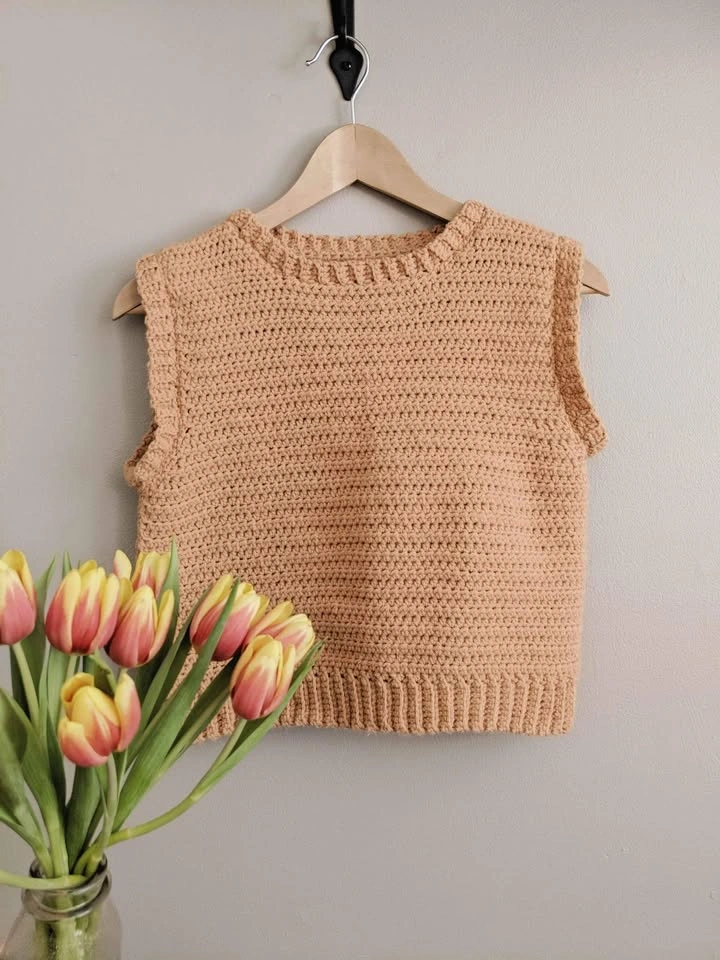 Hand Made Crochet Vest - photo 2