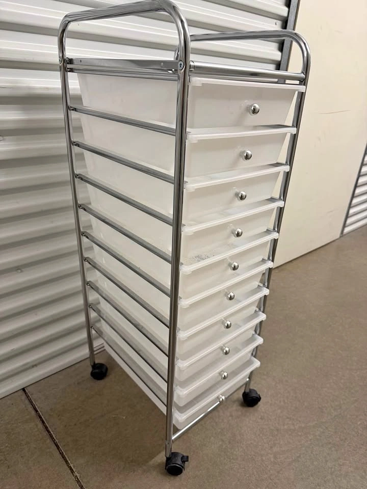 Plastic drawers with wheels