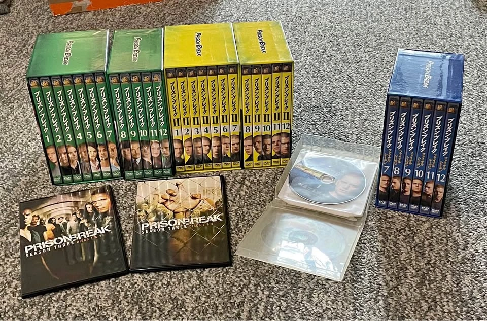 Prison Break DVD Collection - Seasons 1, 2, 3, 4