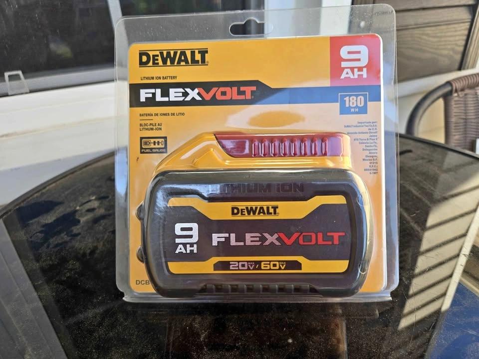 DeWalt FlexVolt 9Ah 20V/60V Battery