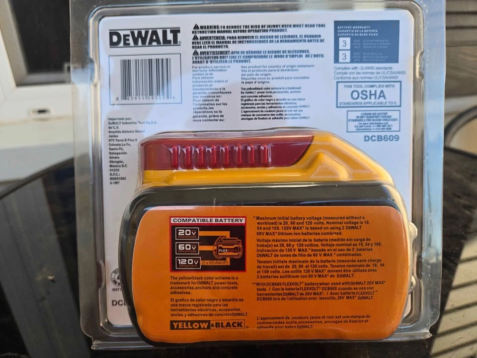 DeWalt FlexVolt 9Ah 20V/60V Battery - photo 3
