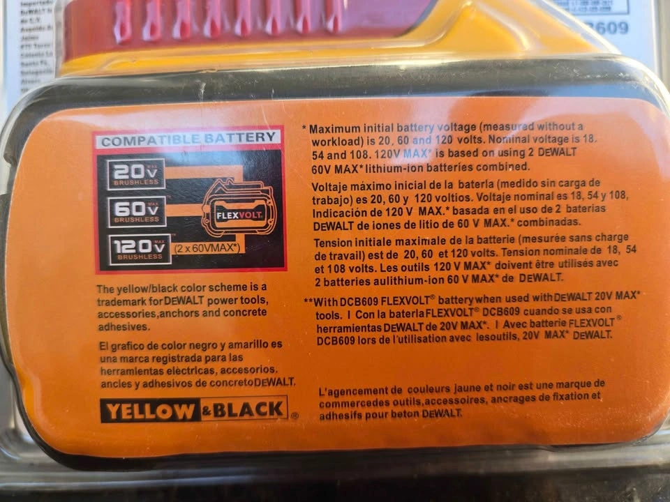 DeWalt FlexVolt 9Ah 20V/60V Battery - photo 4