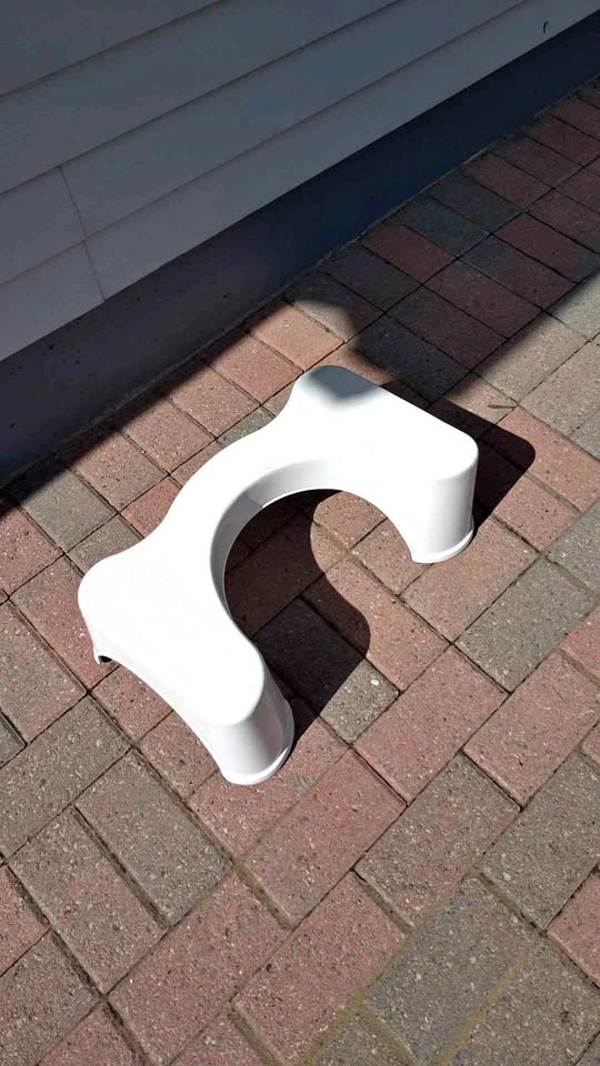White Squatty Potty