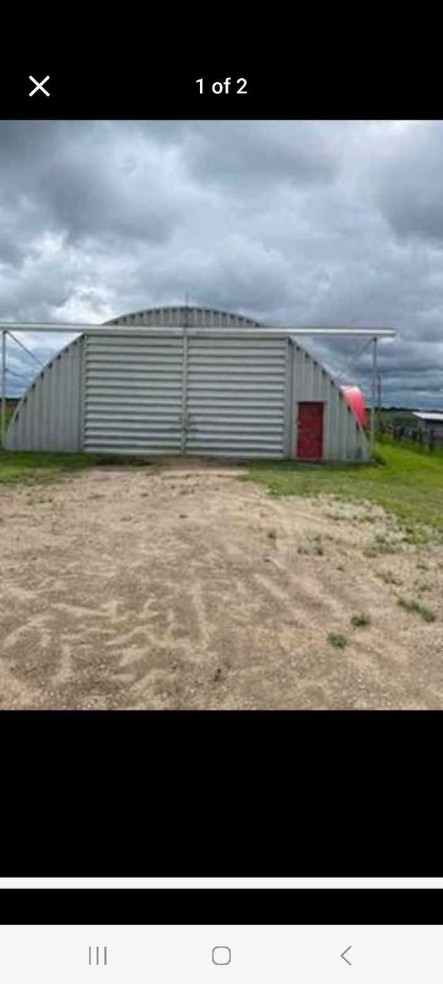 Quonset, Cover-all, yard Storage