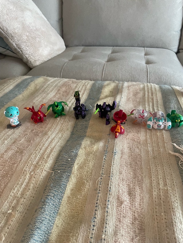Bakugan Figures and Cards