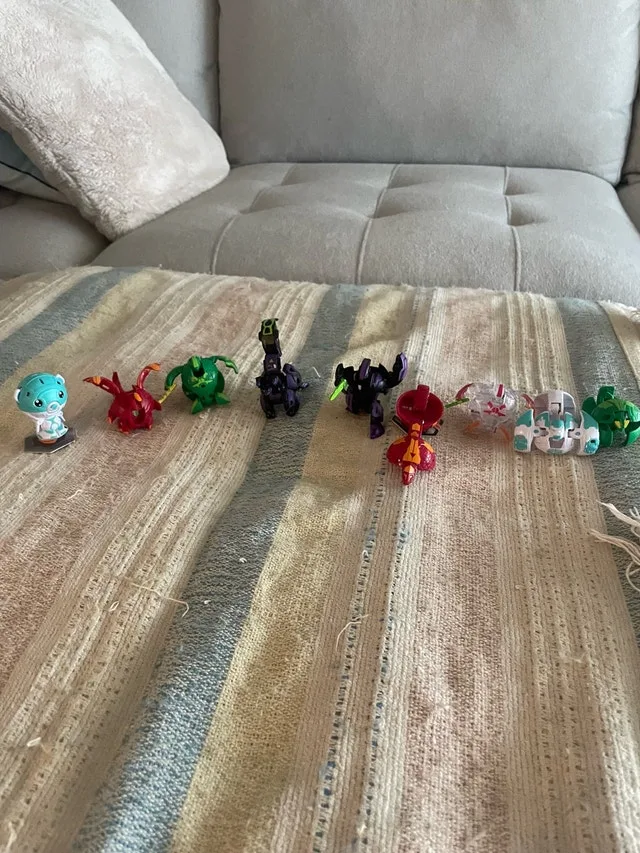 Bakugan Figures and Cards