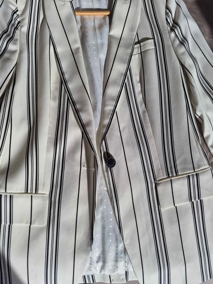 Women's Black and White Fashion Blazer RW & Co - photo 3