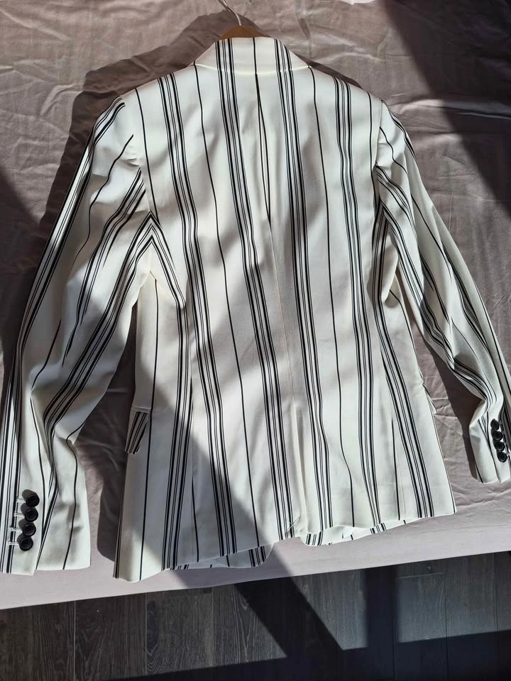 Women's Black and White Fashion Blazer RW & Co - photo 4