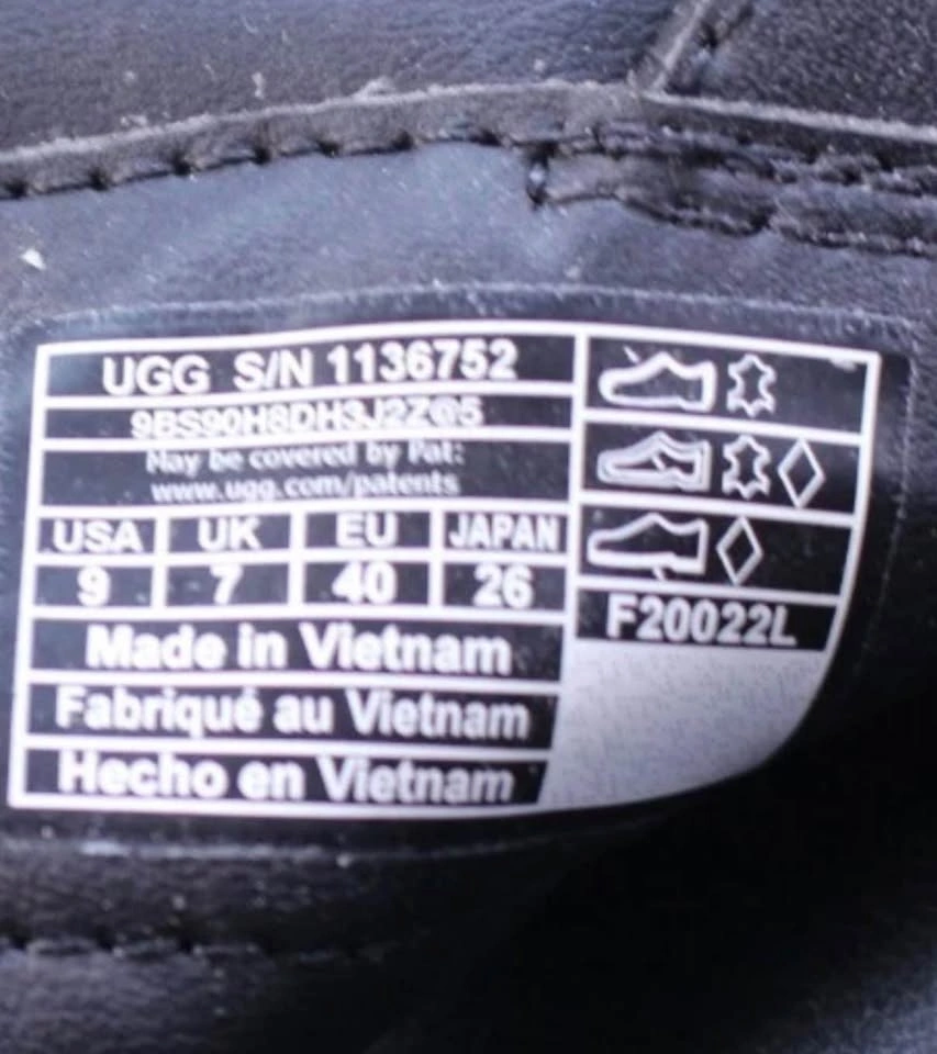 UGG Zayne Slingback Cross size 9 - photo 3