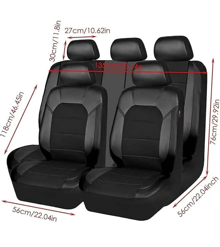 Car Leather Seat Covers for Mitsubishi Eclipse Cross 2017-2025 - photo 3