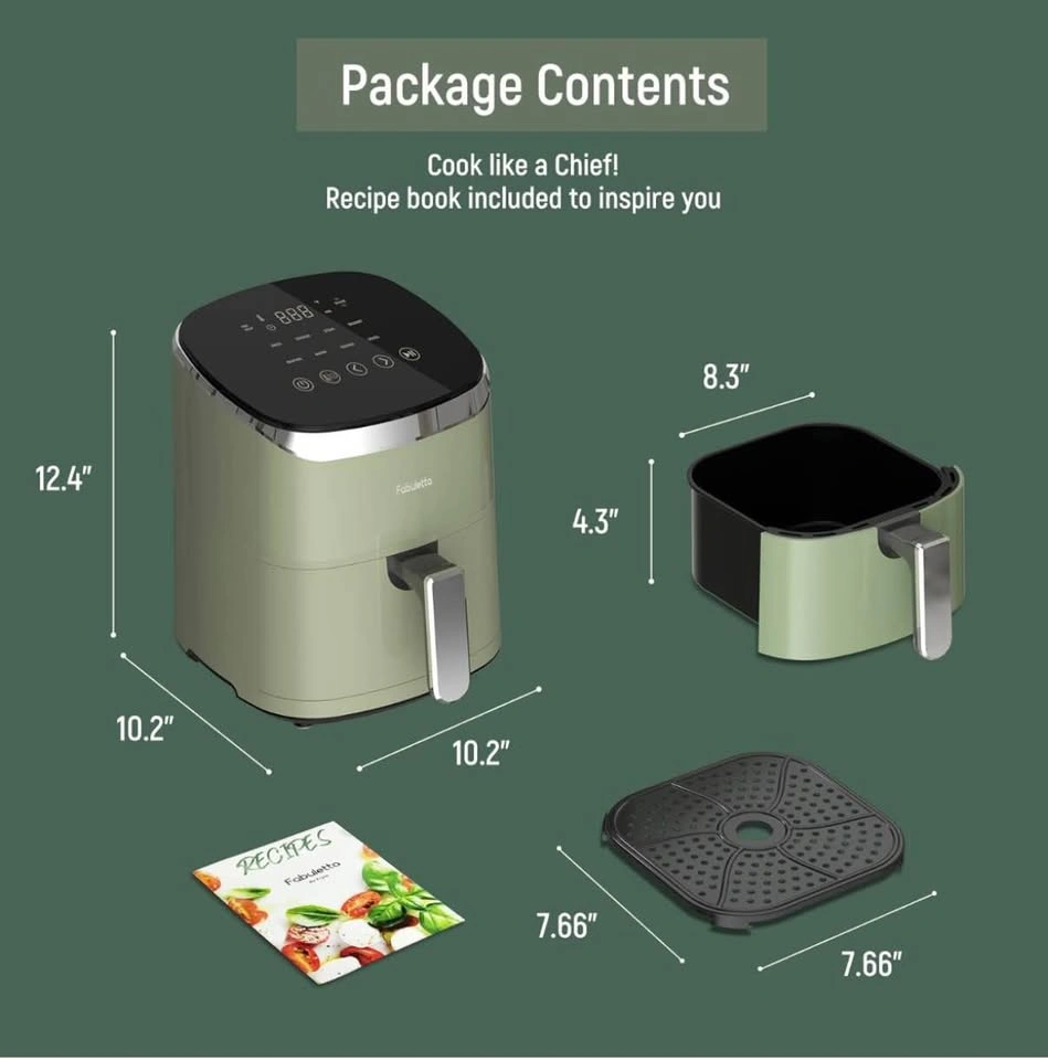 Fabuletta Sage Green Air Fryer - photo 4