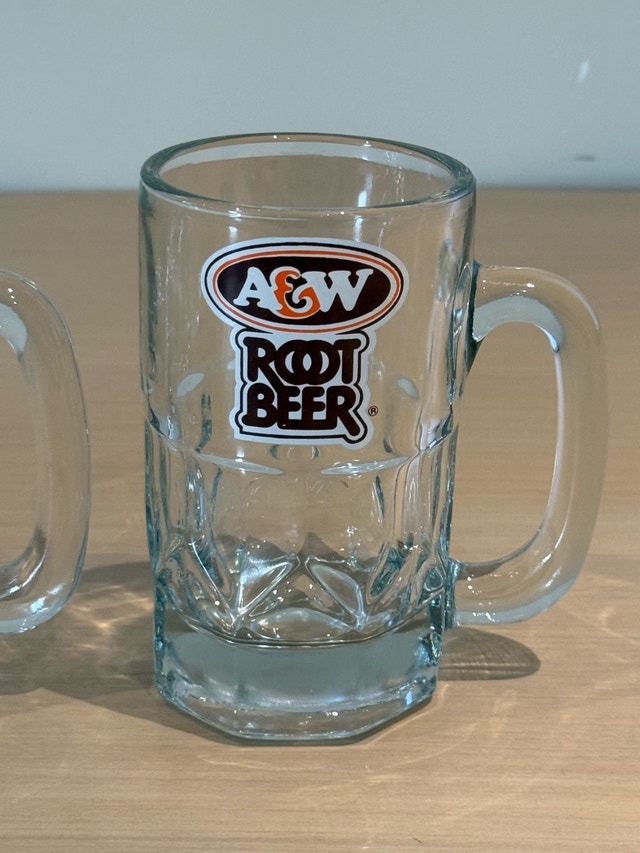 A&W Root Beer Glass Mugs Set of 3 - photo 2