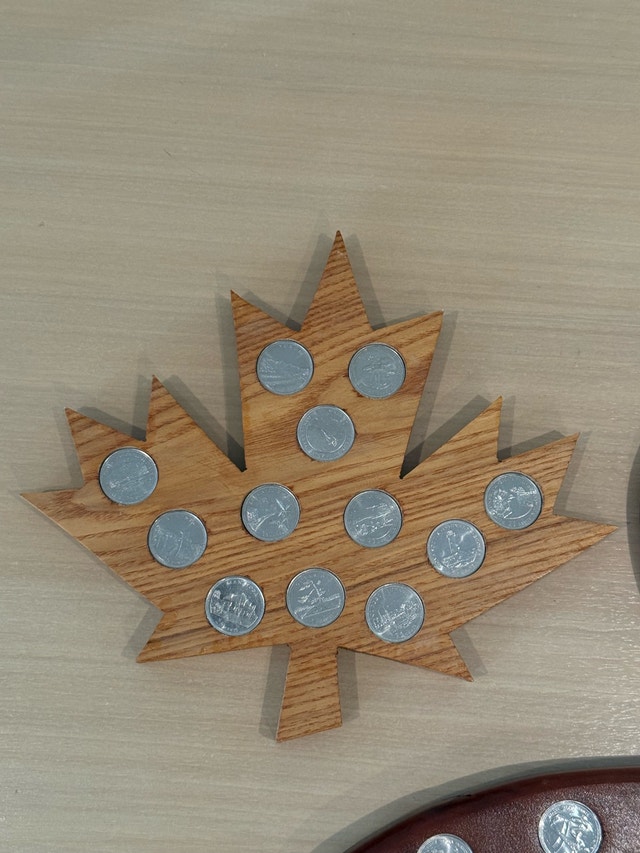Canadian Coin Board Display Sets 1992, 1999, 2000 - photo 2