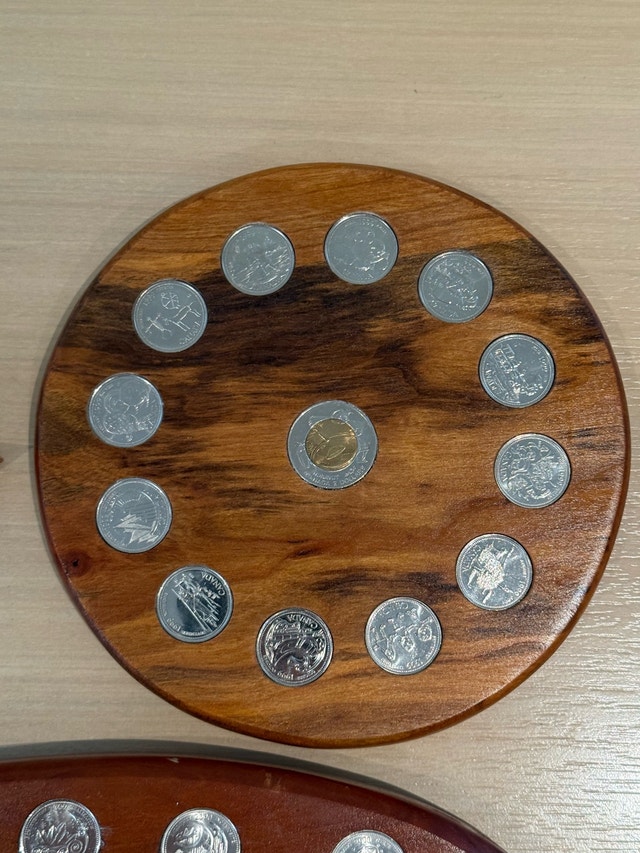 Canadian Coin Board Display Sets 1992, 1999, 2000 - photo 3