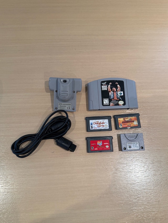 Nintendo 64 and Game Boy Advance Game Lot