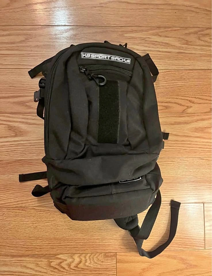 K9 Sport Sack plus 2 Pet Carrier Backpack. Small Black
