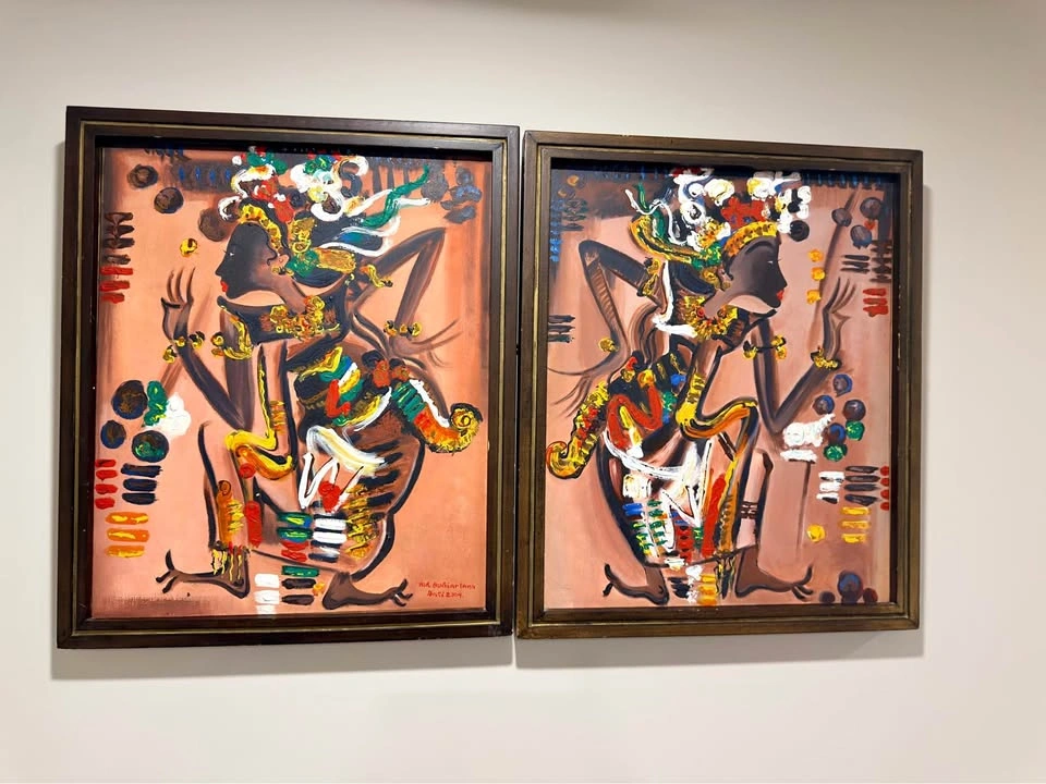 Framed Paintings Set of 2