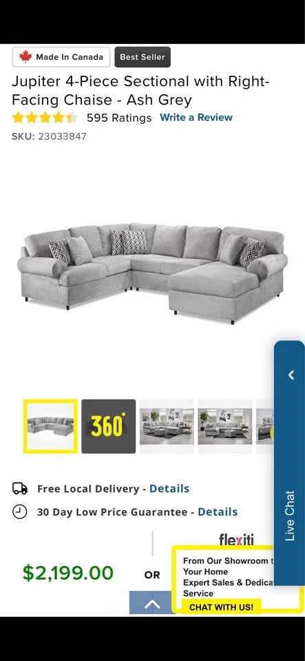 Sectional Couch - photo 2