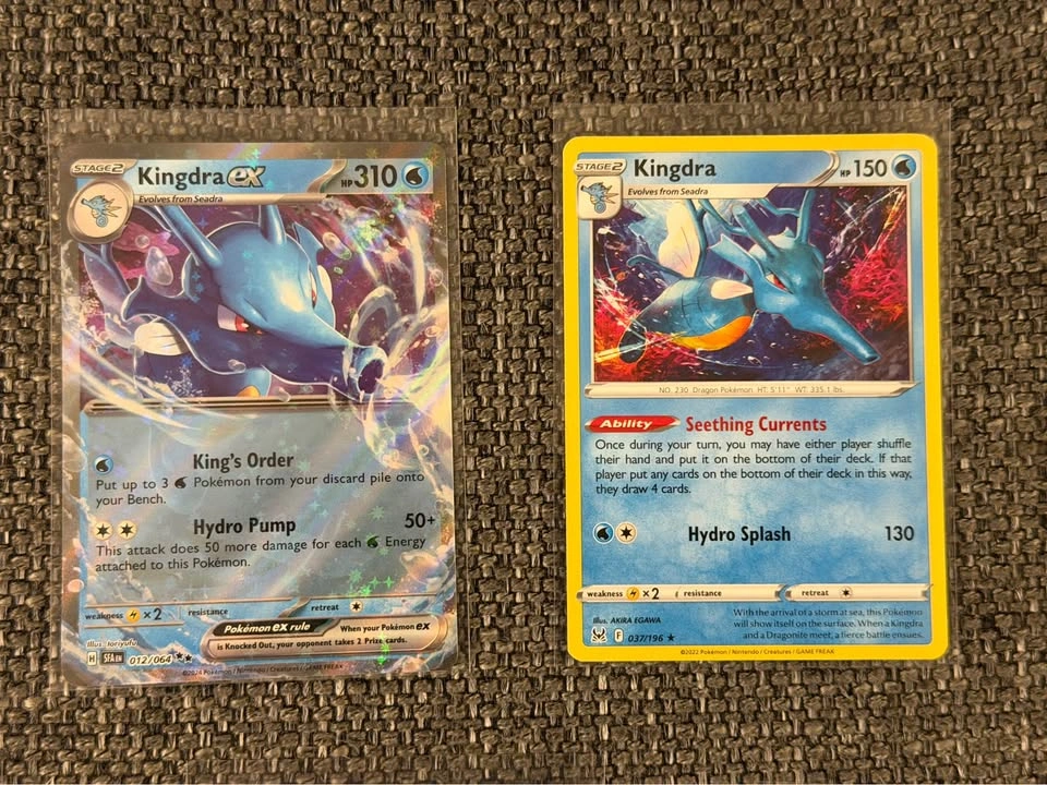 Pokemon Kingdra/Seadra/Horsea Collection - photo 2