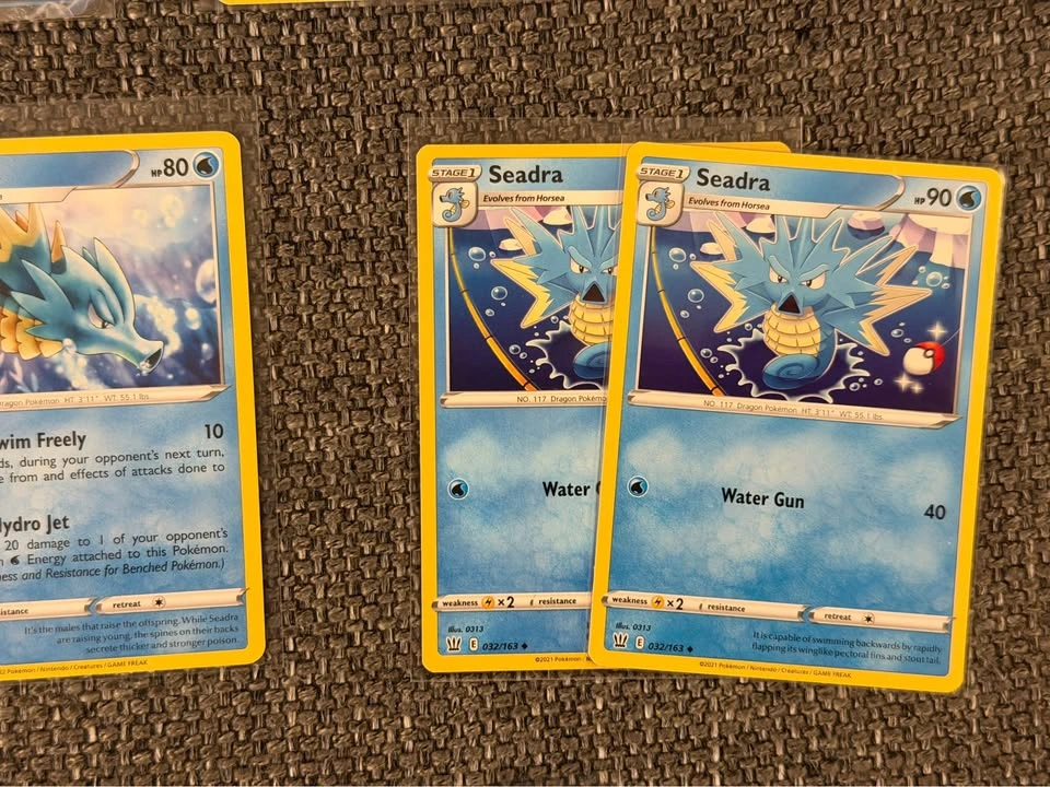 Pokemon Kingdra/Seadra/Horsea Collection - photo 4