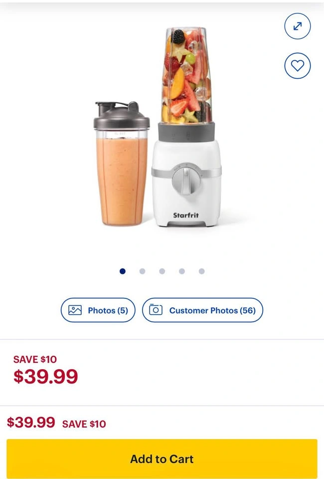 Starfrit Personal Blender - photo 5