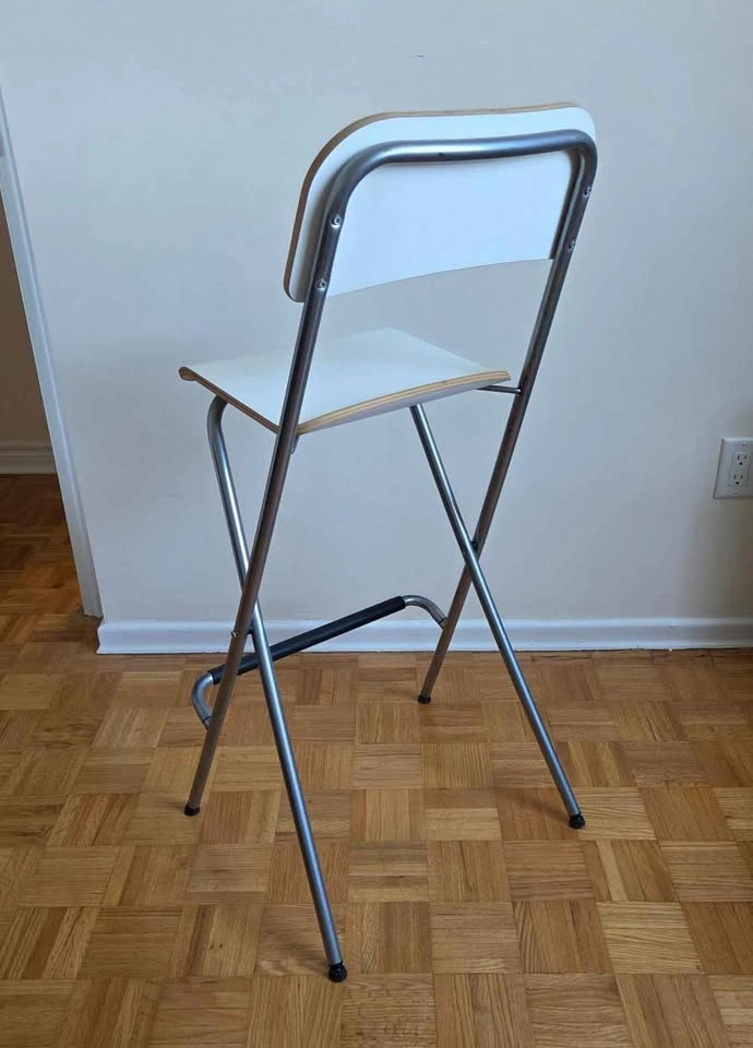 Set of Two Folding Bar Stools - photo 3