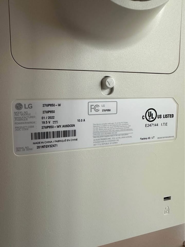 LG 27UP850 - 27” 4K Monitor - photo 4