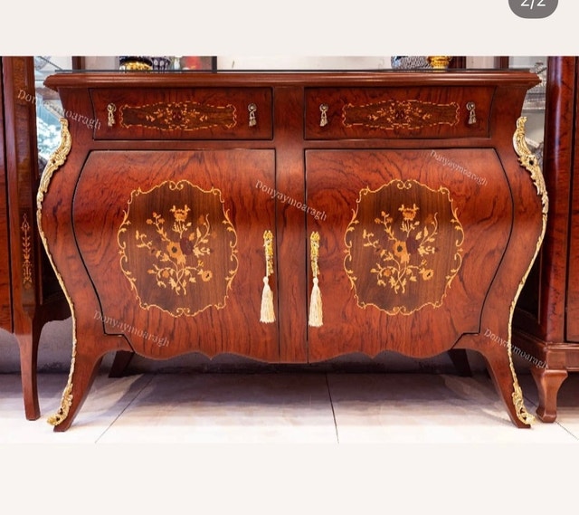 Italian Style Buffet and Mirror Set - photo 2