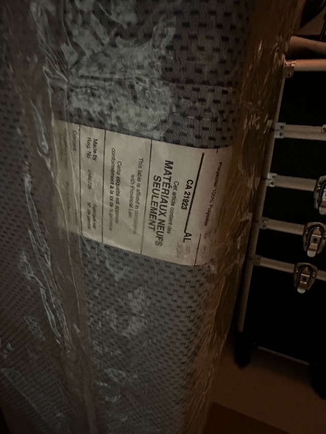 Brand new Mattress/ support