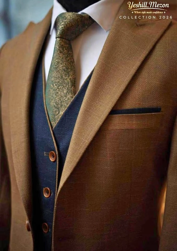 Men's Premium Slim-Fit Suit for Weddings, Events, and Everyday W