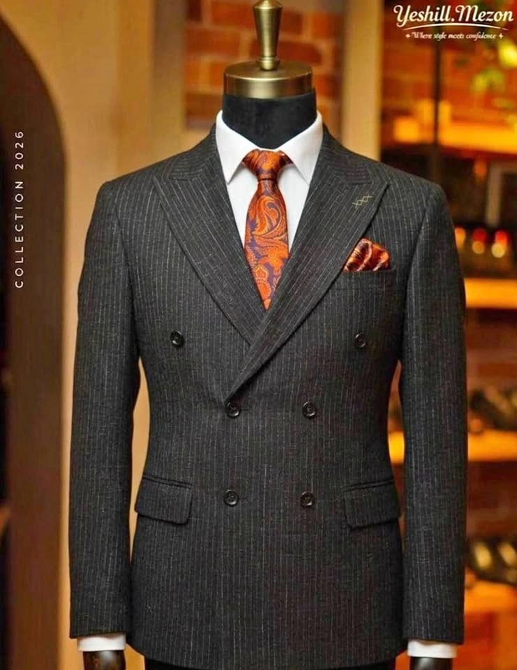 Men's Premium Slim-Fit Suit for Weddings, Events, and Everyday W