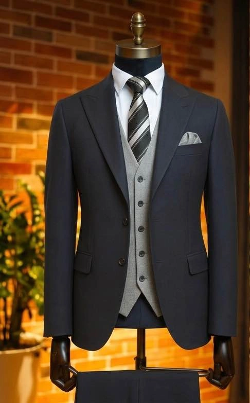Men's Premium Slim-Fit Suit for Weddings, Events, and Everyday W - photo 2