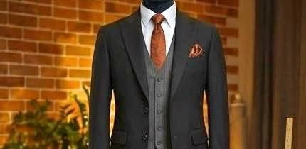 Men's Premium Slim-Fit Suit for Weddings, Events, and Everyday W