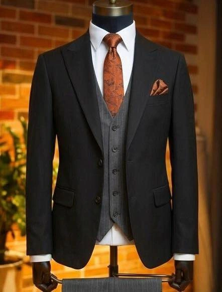 Men's Premium Slim-Fit Suit for Weddings, Events, and Everyday W - photo 3