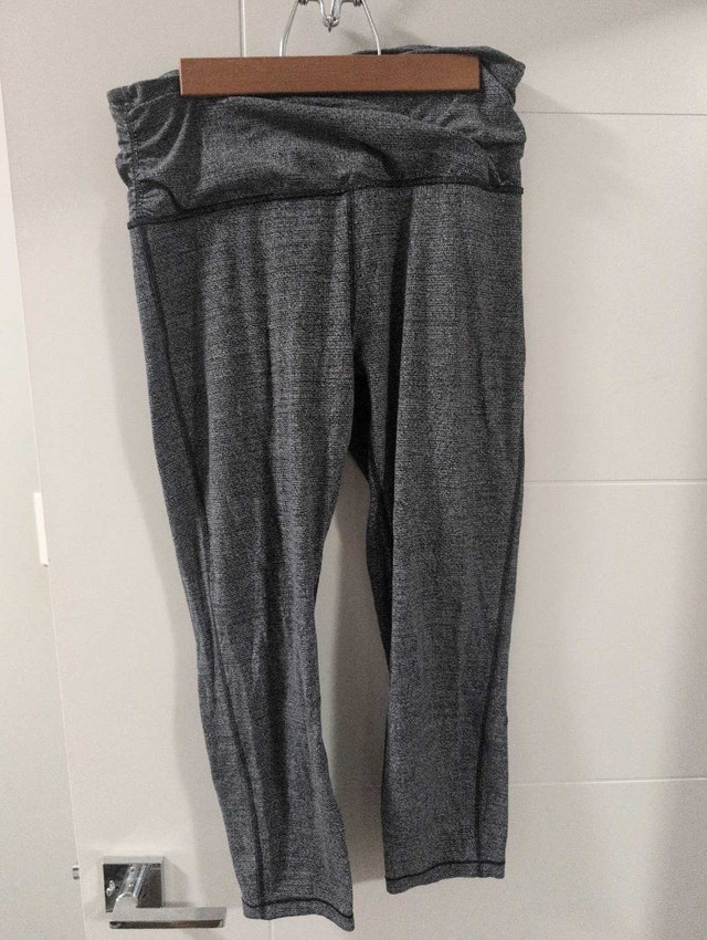 Lululemon tights grey size 8