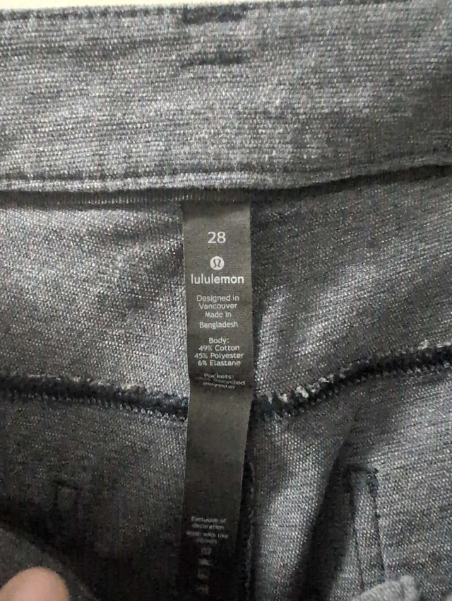 Lululemon pants canvas size 28 - photo 2