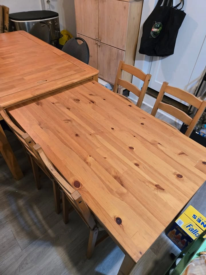 Jokkmokk table with chairs and cushions - photo 2