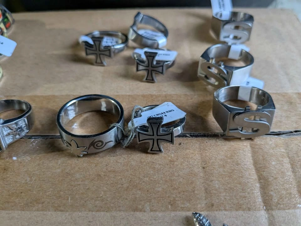 Stainless jewelry lot 25pc - photo 3