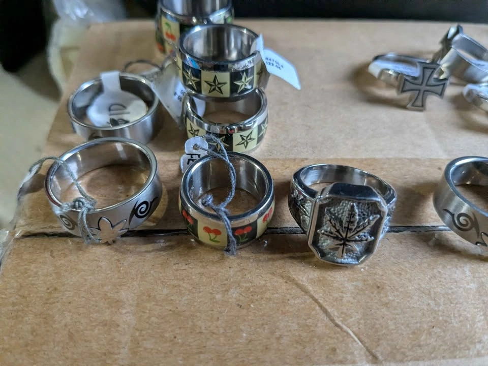 Stainless jewelry lot 25pc - photo 4
