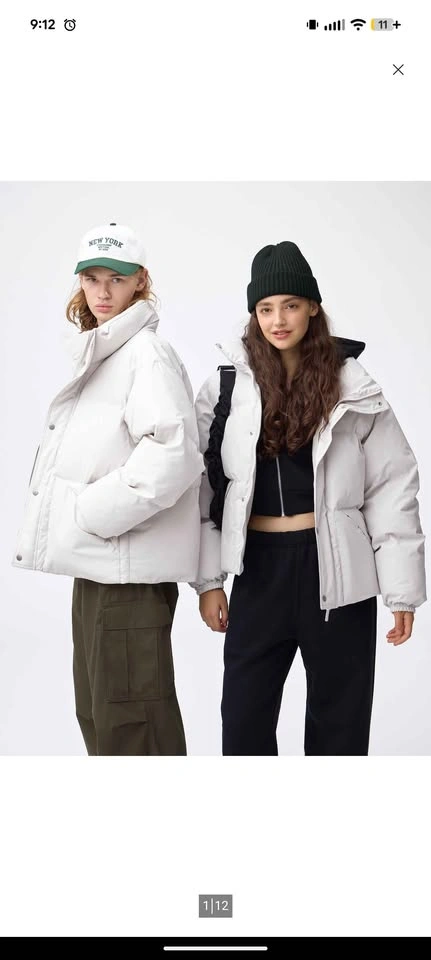 GU Warm Padded Stand Jacket, Size: M, Unisex - photo 4