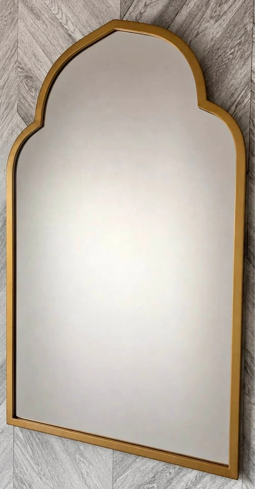 Golden Arched Mirror