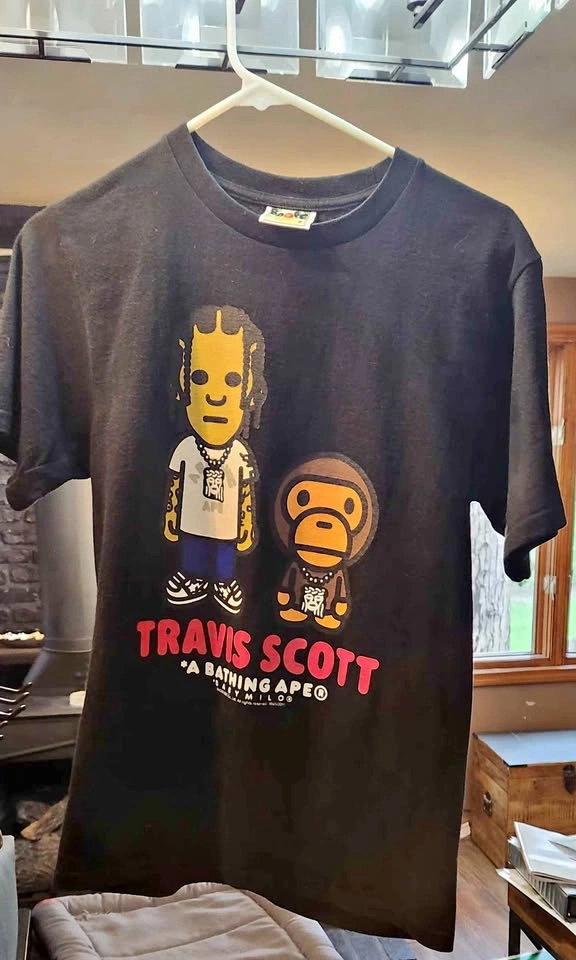Travis Scott x A Bathing Ape Baby Milo ComplexCon Exclusive Tee