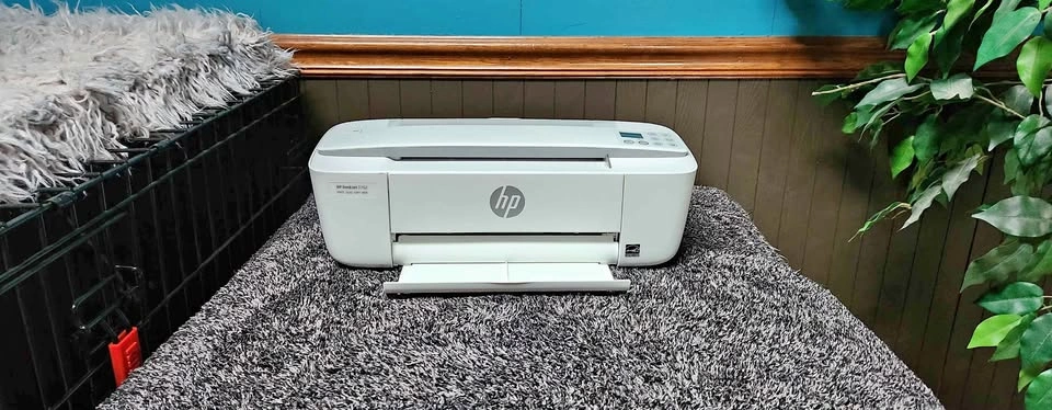 HP Deskjet 3755 White All-in-one Wireless Printer