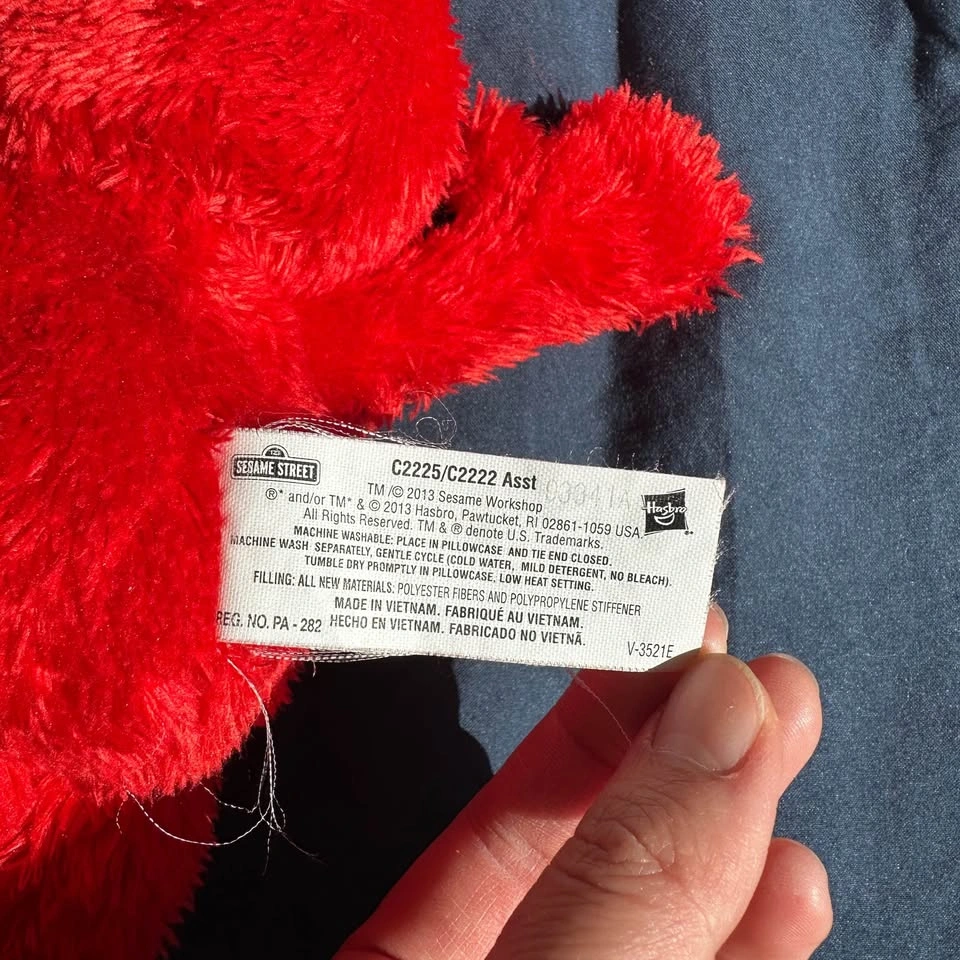 Sesame Street Hasbro Elmo Plush Toy - photo 2