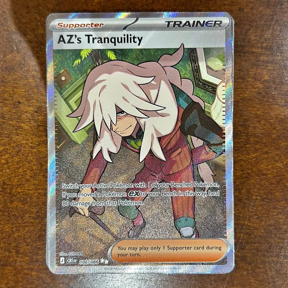 AZ's Tranquility 106/086 • Full Art Trainer - Chaos Rising