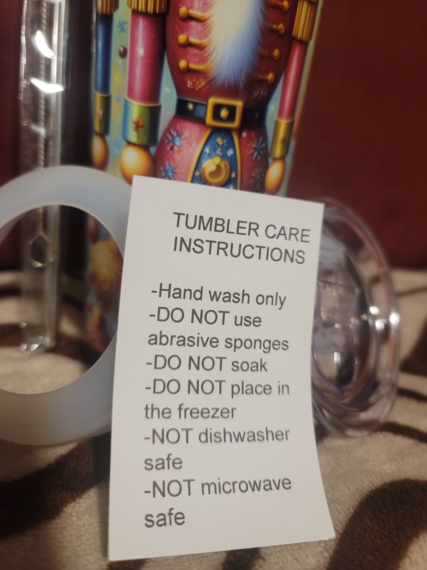(Rare Find) Nutcracker Stainless Steel Tumbler - photo 4