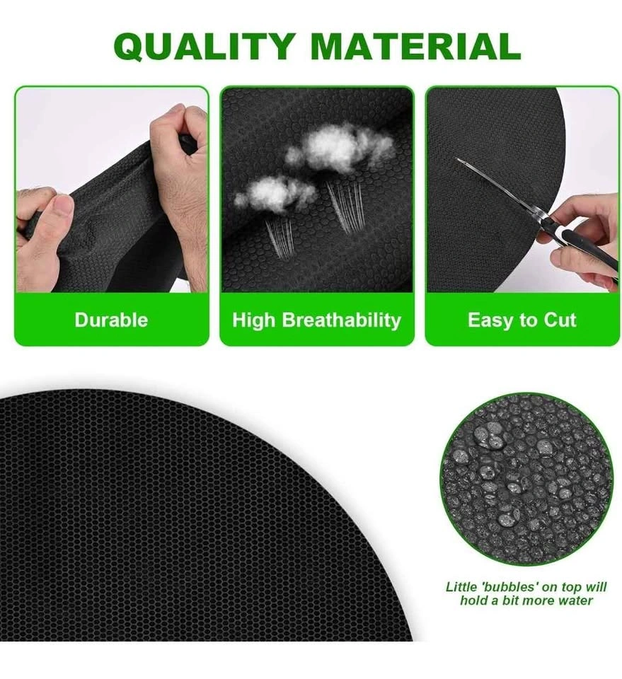 12 pcs Tree Mulch Ring Landscape Fabric - Brand New - photo 3
