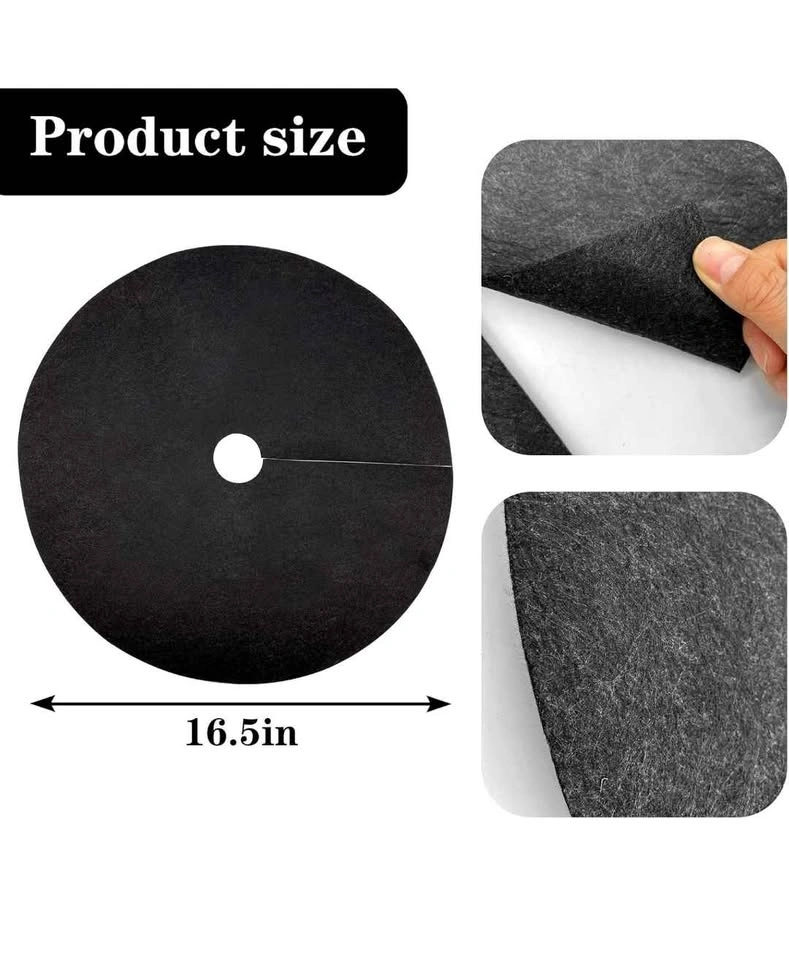 20 Pack 16.5 Inch Non-Woven Tree Mulch Ring Protector Mat - photo 3