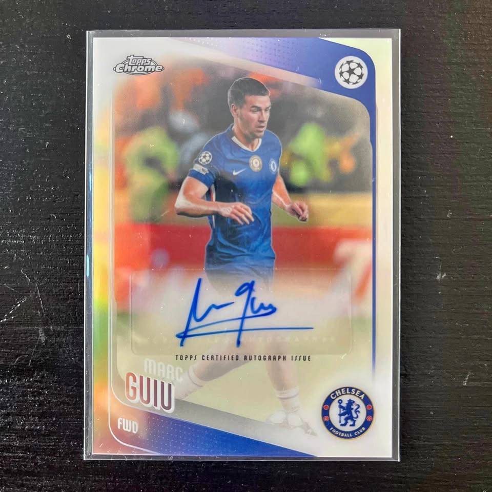 Topps Chrome Marc Guiu Autograph Card Chelsea FC