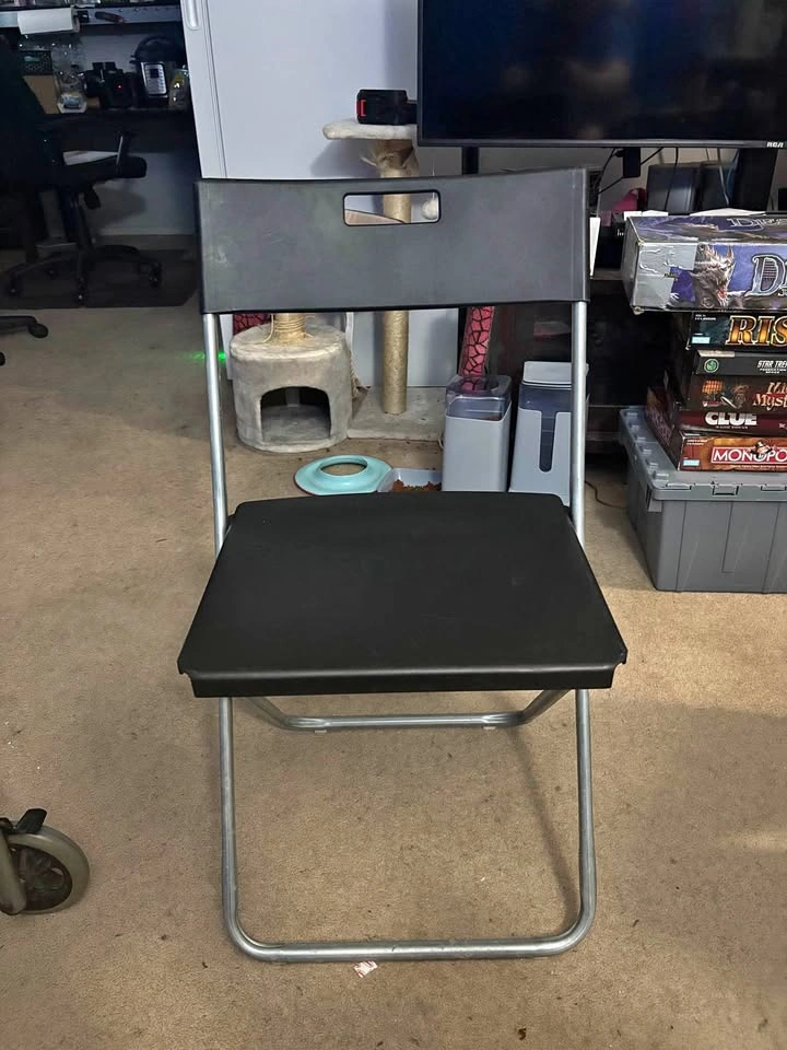 IKEA folding chairs set of 4